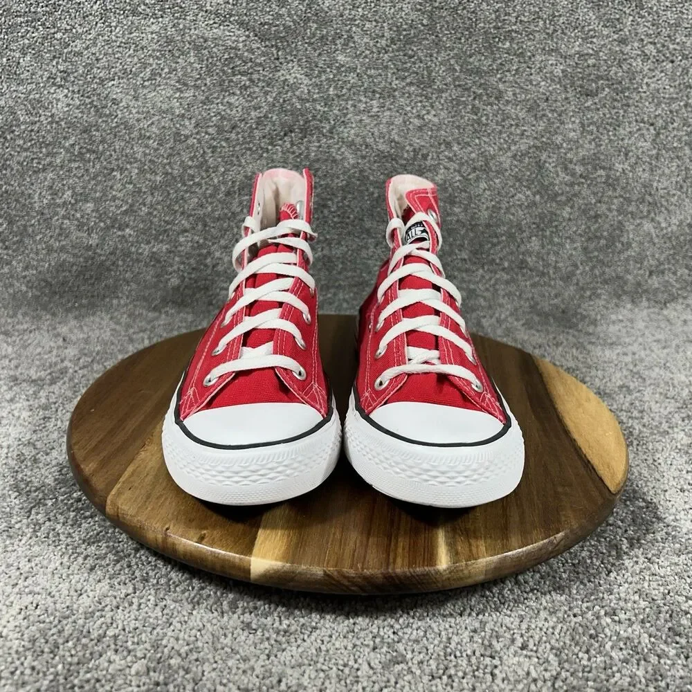 Converse Chuck Taylor All Star High Women’s Sz 10 Red Athletic Skate Shoes Used
